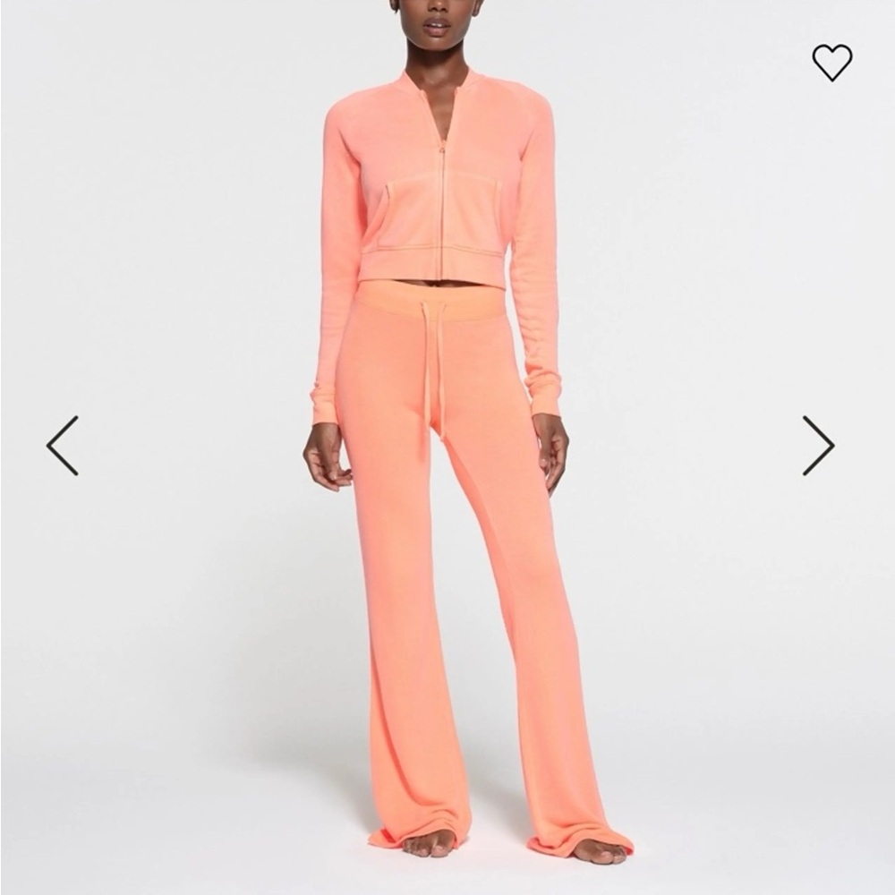 SKIMS Modal terry cloth sweatshirt and pants set